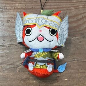 Tokai Watch Jibanyan sangokushi plush keychain or cellphone plush bag charm